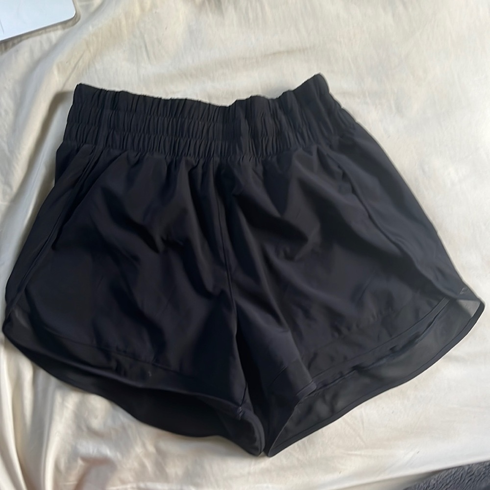 Black Athleta shorts